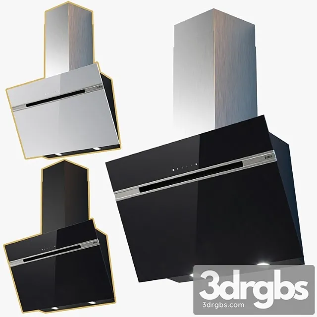 Hood - stripe - by elica 2 3D Model Free