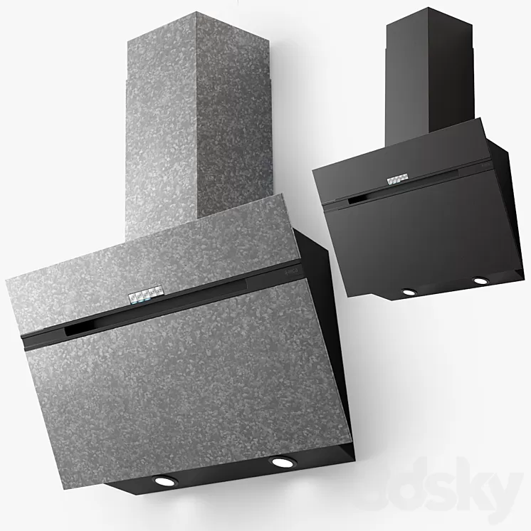 hood - Stripe Urban - by Elica 3D Model Free