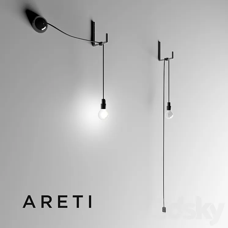 Hook Light 3D Model
