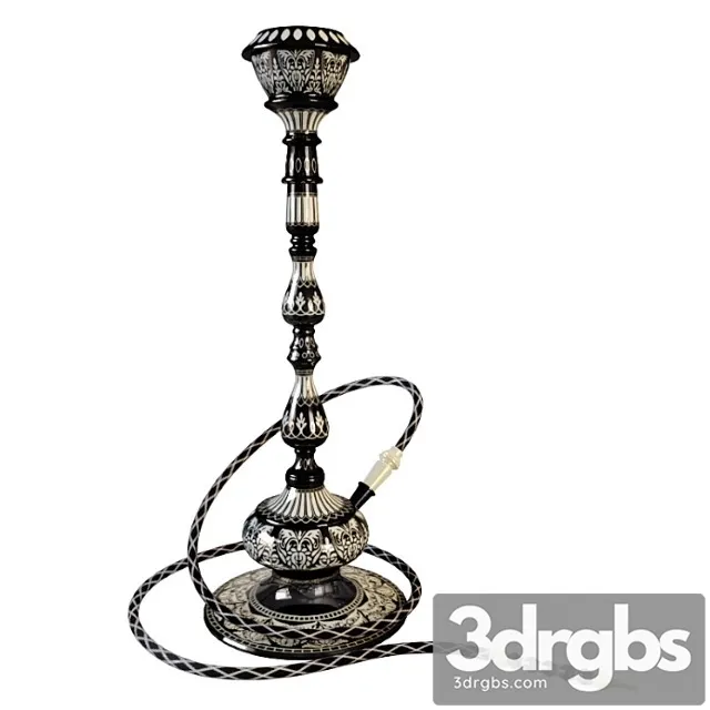 Hookah 3D Model Free