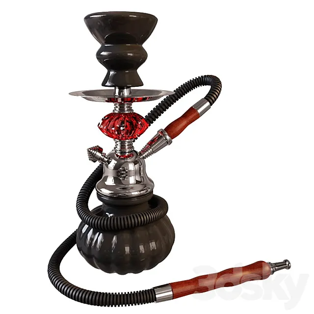 hookah 3D Model