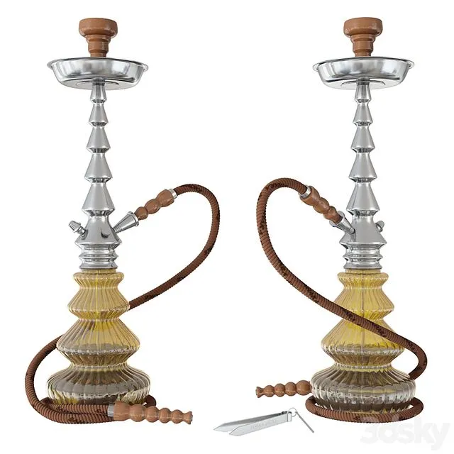 Hookah MYA Luna Hookah 3D Model