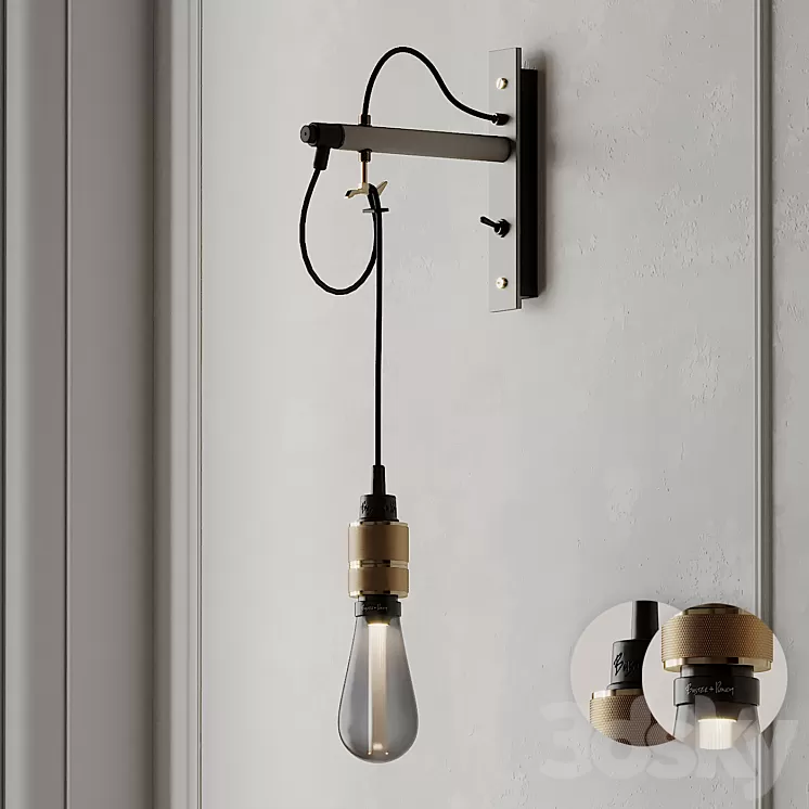 HOOKED wall light NUDE STONE from Buster and Punch 3D Model