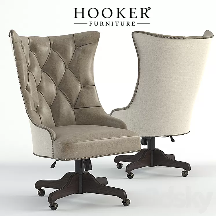 HOOKER Desk Chairs 3D Model