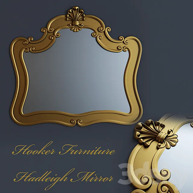 Hooker Furniture Hadleigh Mirror 3D Model