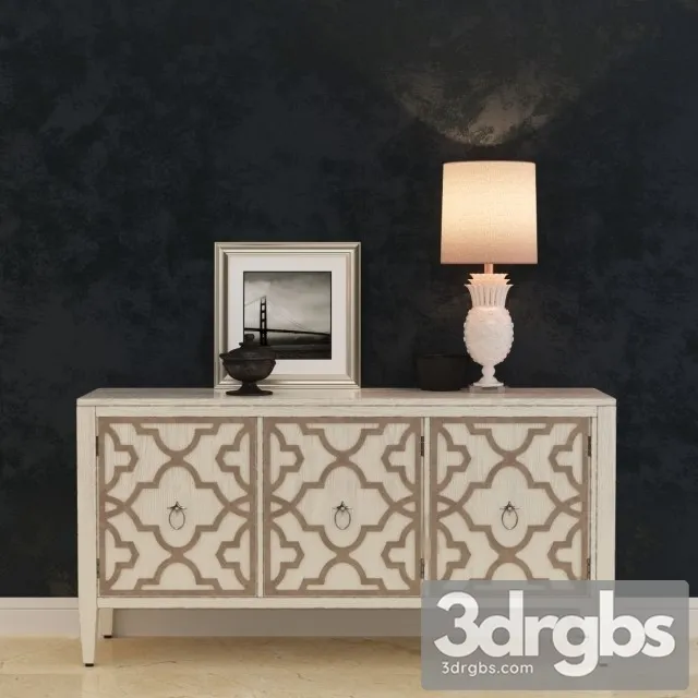 Hooker Furniture Melange 3D Model Free