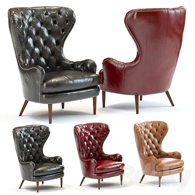 Hooker Furniture Souvereign Armchair 3DModel