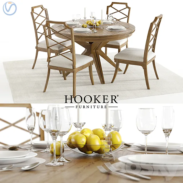 Hooker Retropolitan 1 3D Model