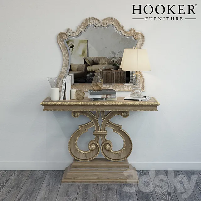 Hooker Solana console 3DModel
