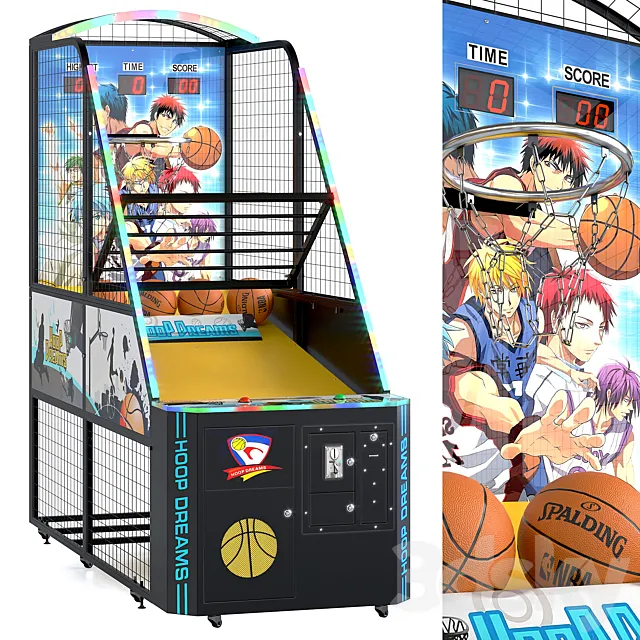 Hoop Dreams Basketball Game Machine. Ball Free Download