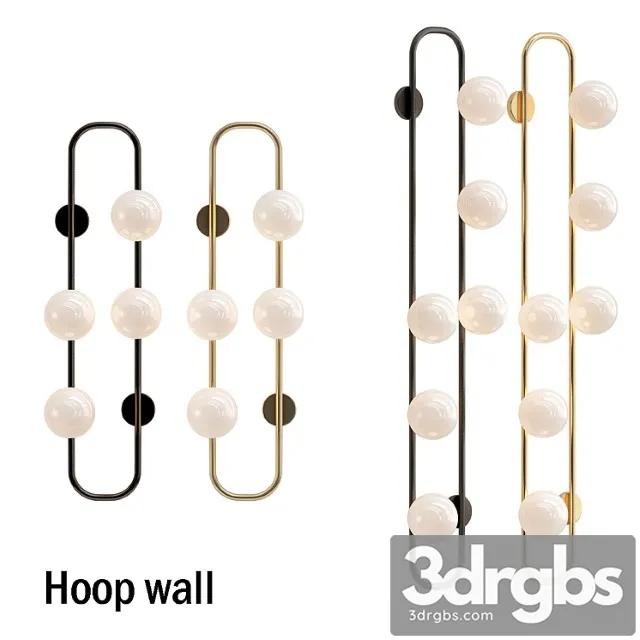 Hoop wall lamp Free Download