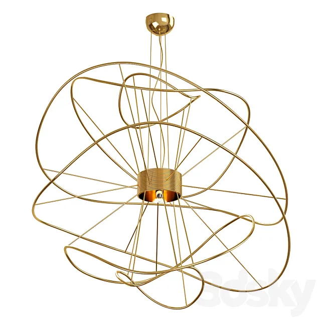 Hoops plhoops6 by axo light 3D Model