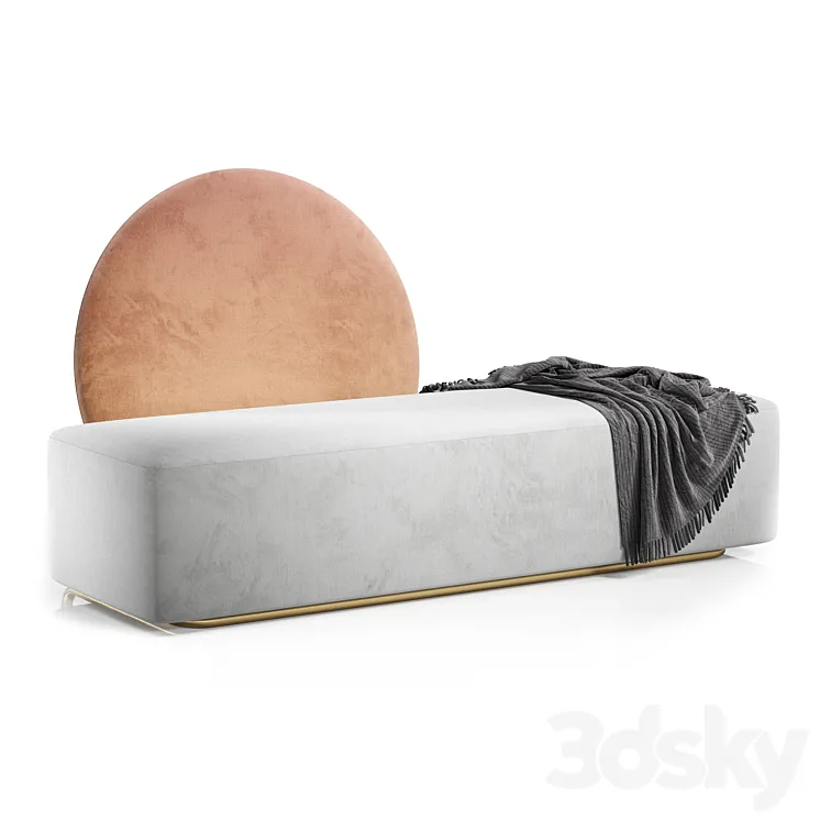 Horizon sofa by secolo 3D Model Free