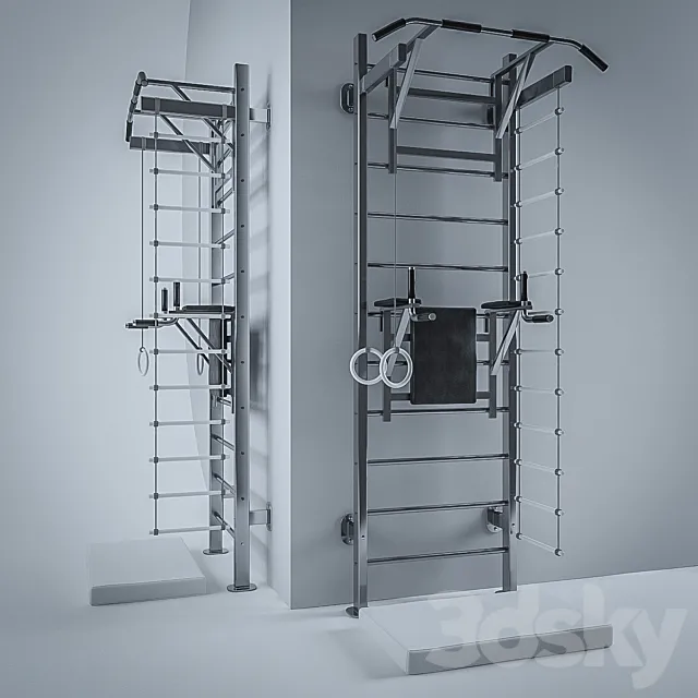 Horizontal bar for home installation 3DModel