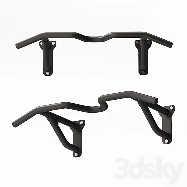 Horizontal bar Gorilla Gym GRT003 3D Model