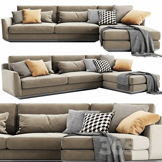 Horm Ellington Chaise Lounge 3DModel