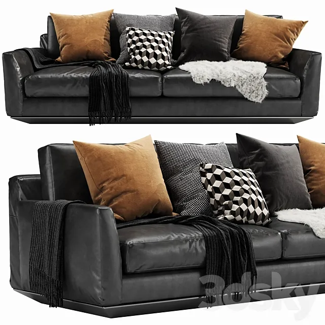 Horm Ellington Leather 3D Model