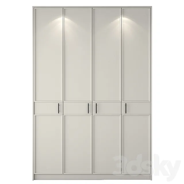 Horn's bedroom closet 3D Model