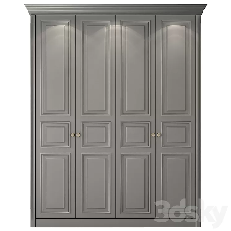 Horn's bedroom closet 3D Model