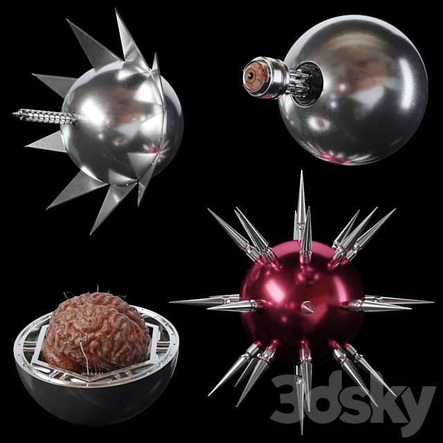 Horror on 3dsky (Phantasm part 2) 3D Model