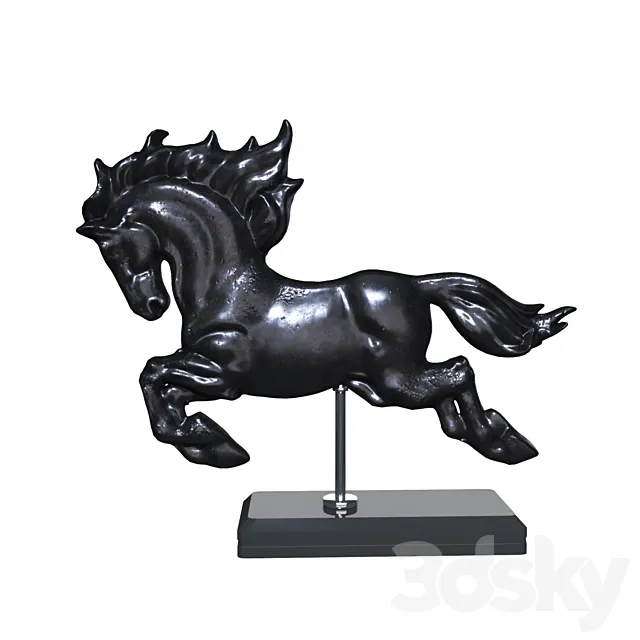 horse decorative 3D Model