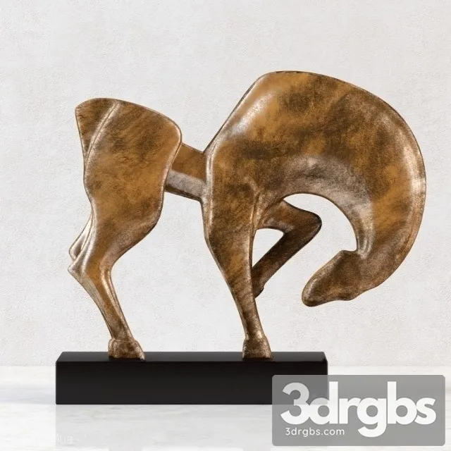Horse Sculpture 2011 3D Model Free