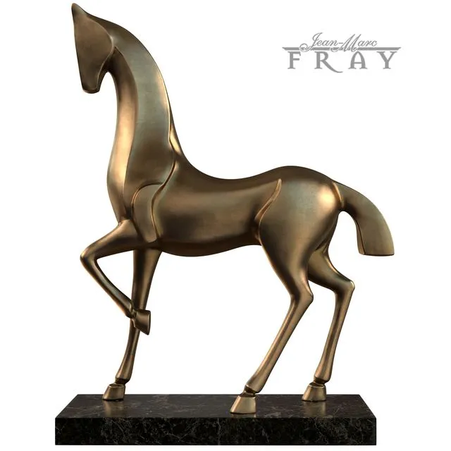 Horse Sculpture 3D Model