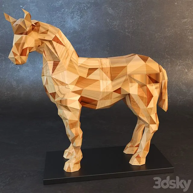 Horse - Souvenir 3D Model