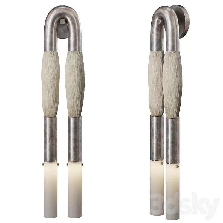 horsehair scene 3D Model Free