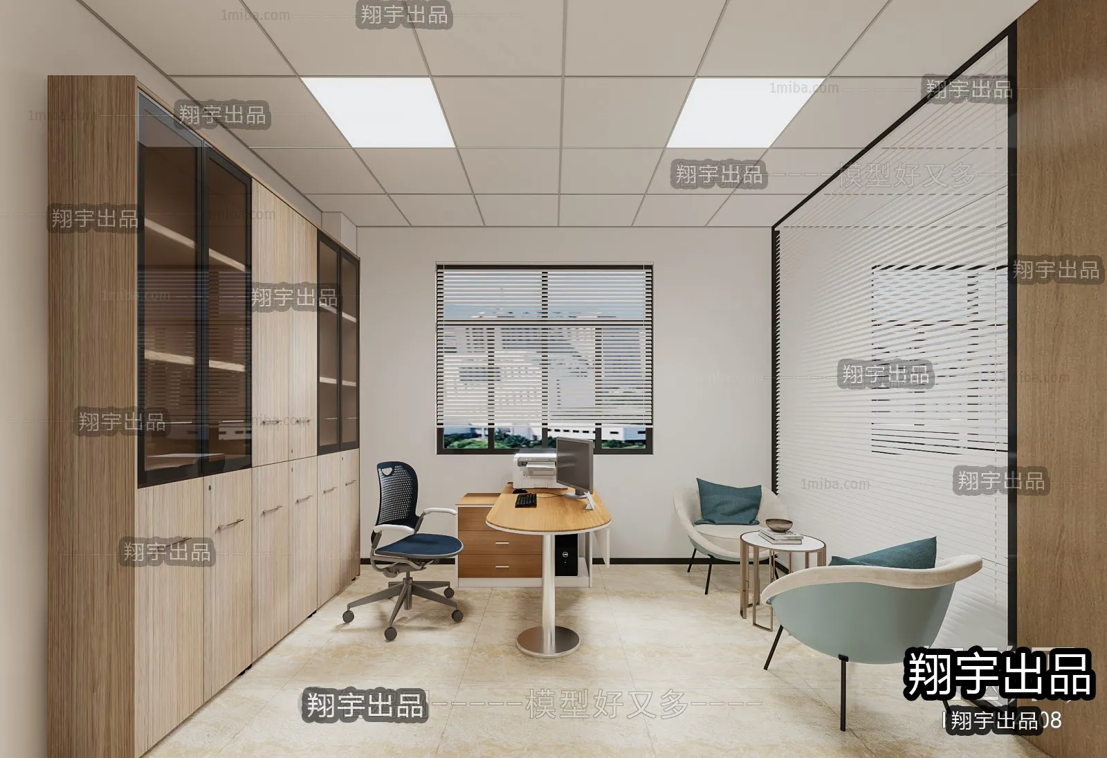 Hospital 3D Interior Scene - 3D Models - 017