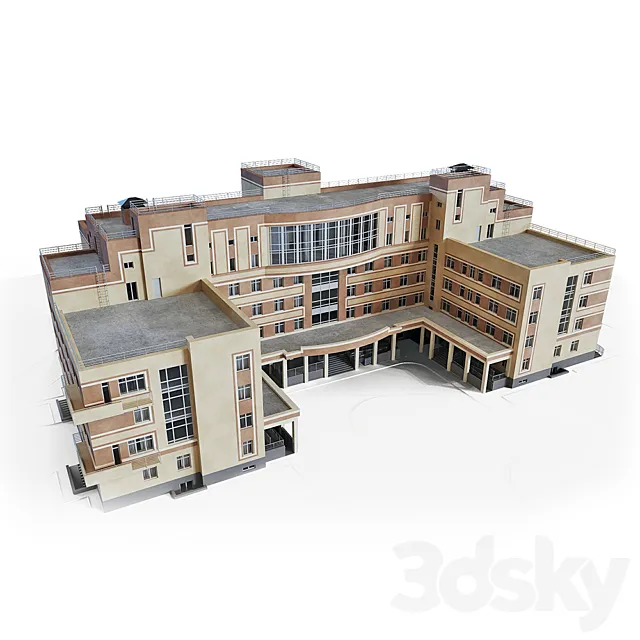Hospital 3D Model