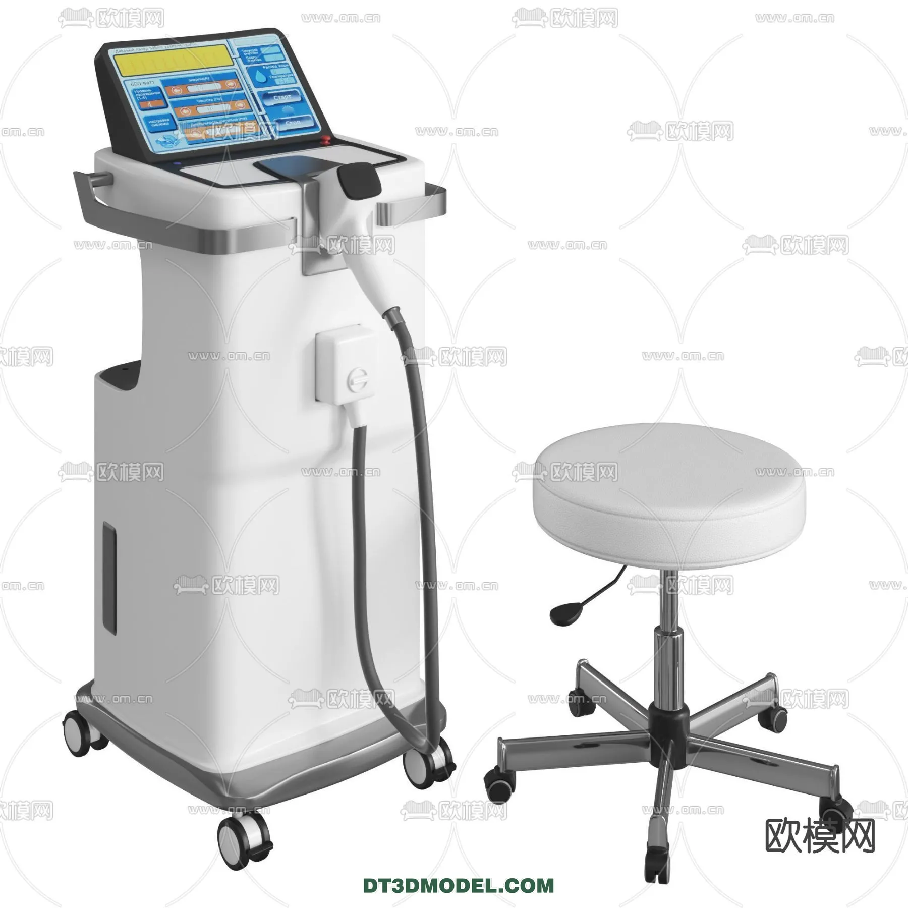 HOSPITAL CLINIC - 3D Model For Interior Design - 11327