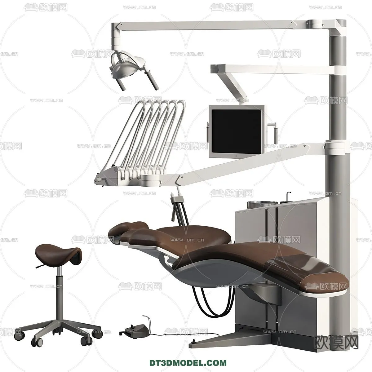 HOSPITAL CLINIC - 3D Model For Interior Design - 11329