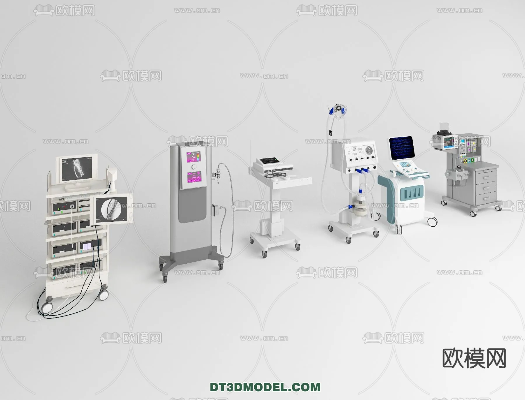 HOSPITAL CLINIC - 3D Model For Interior Design - 11345