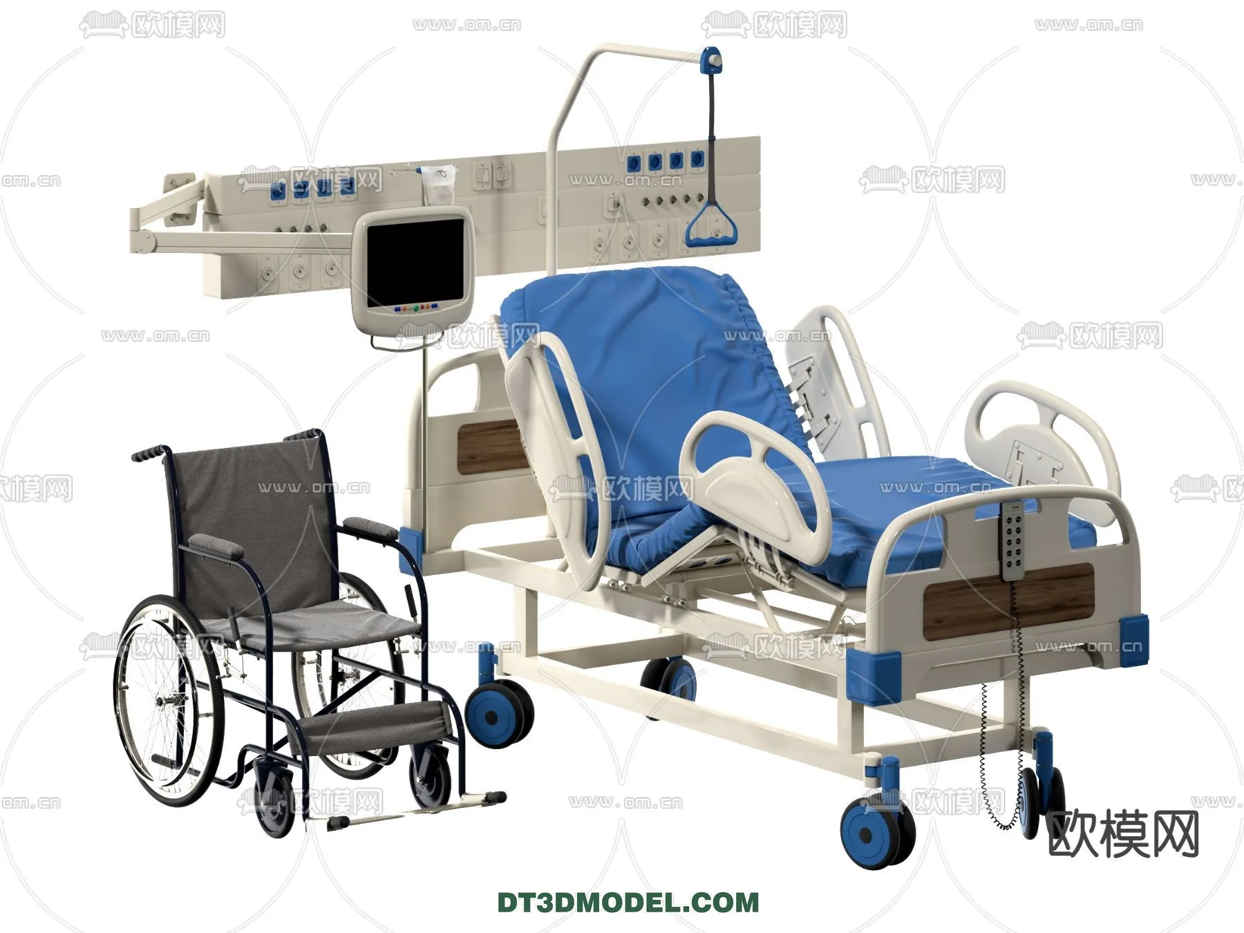 HOSPITAL CLINIC - 3D Model For Interior Design - 11346