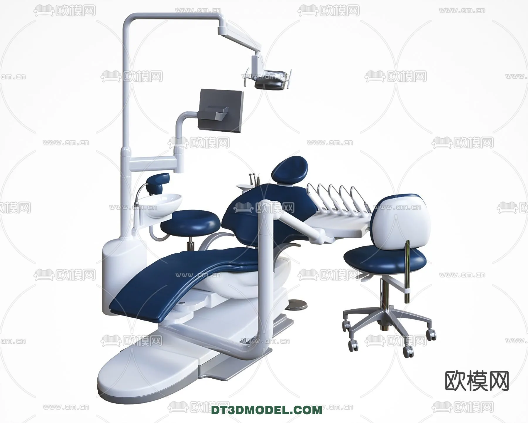 HOSPITAL CLINIC - 3D Model For Interior Design - 11350