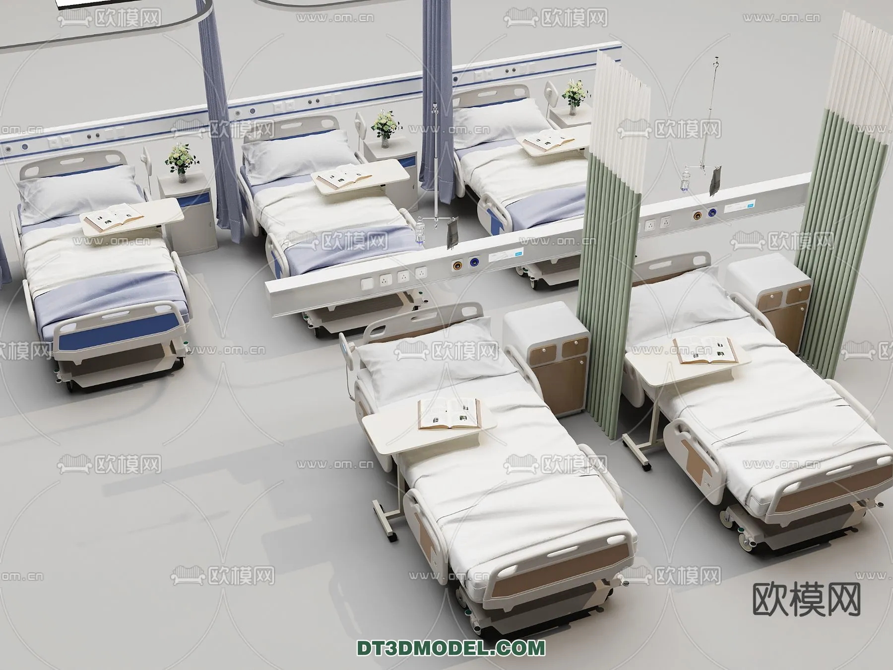 HOSPITAL CLINIC - 3D Model For Interior Design - 11351