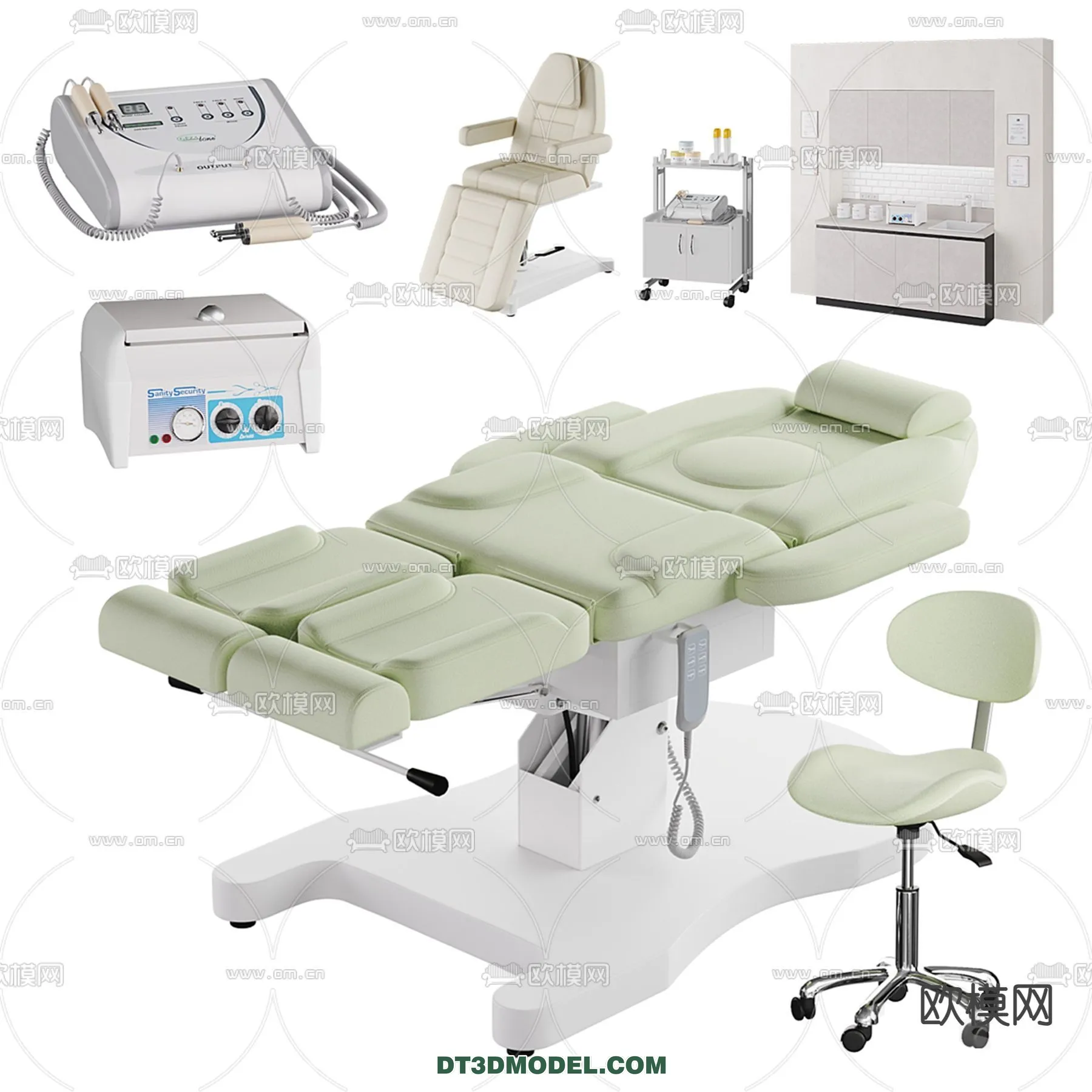 HOSPITAL CLINIC - 3D Model For Interior Design - 11359