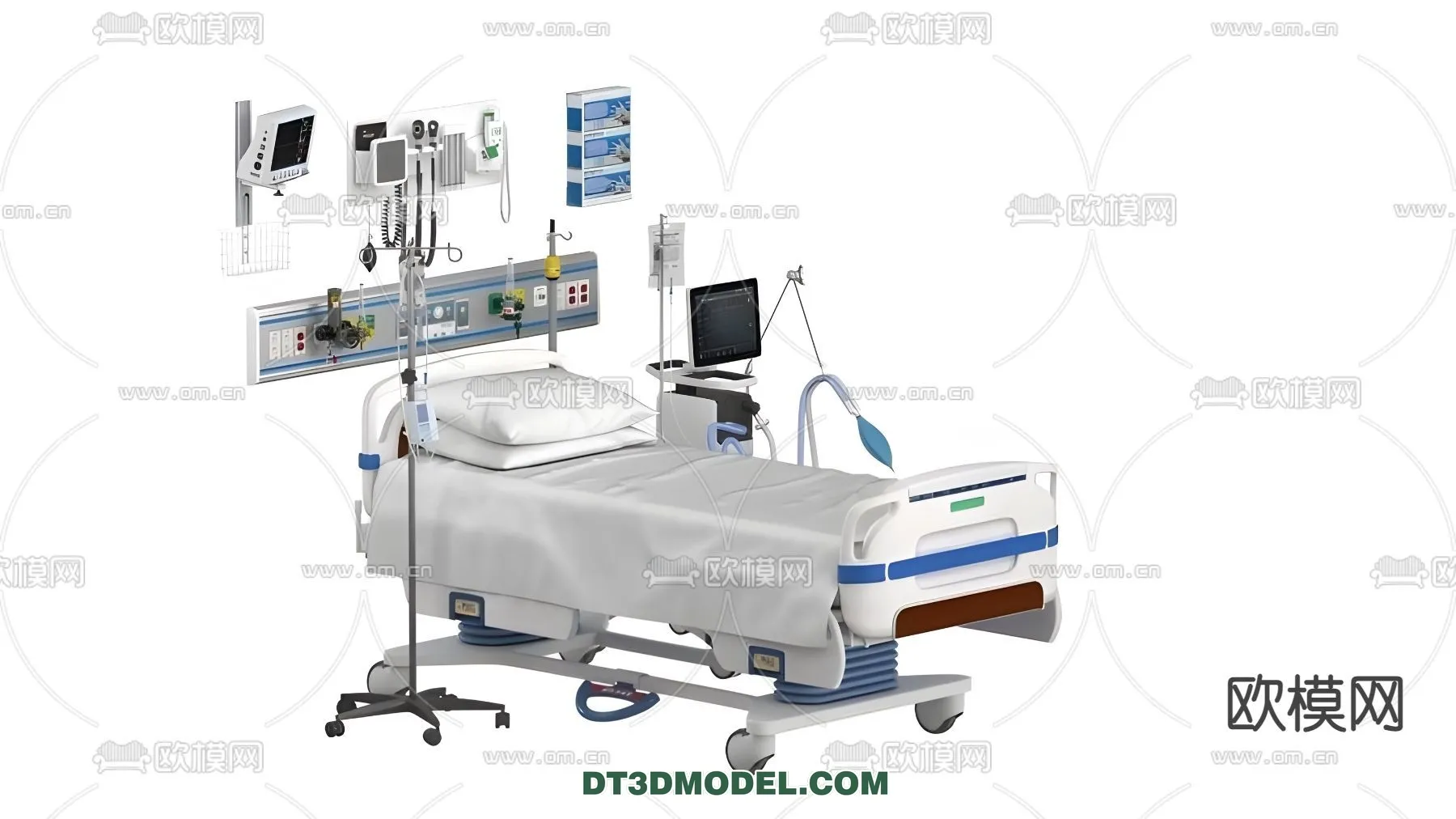 HOSPITAL CLINIC - 3D Model For Interior Design - 11367