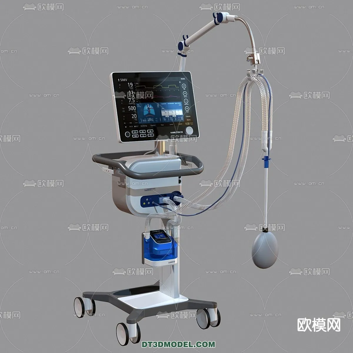HOSPITAL CLINIC - 3D Model For Interior Design - 11368
