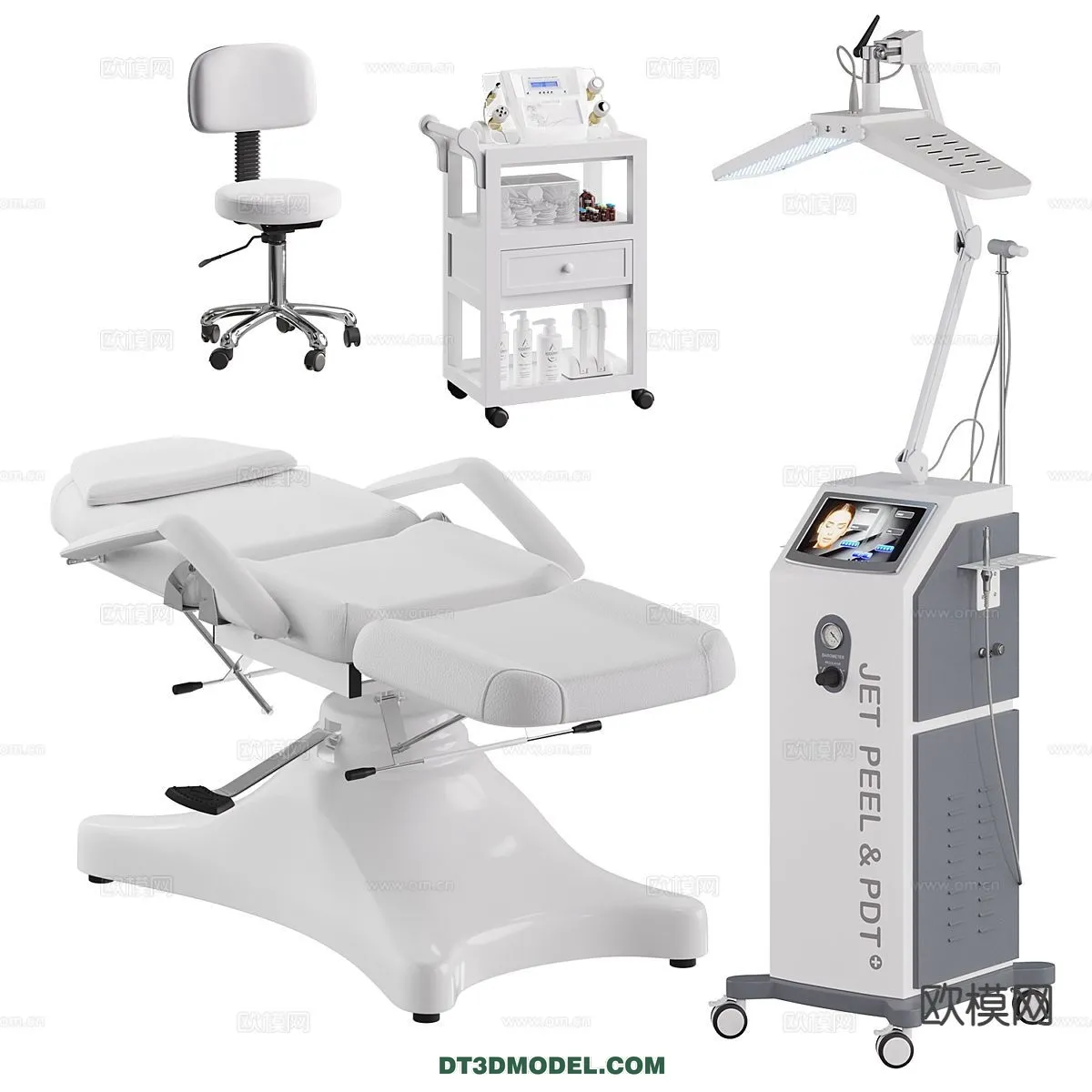 HOSPITAL CLINIC - 3D Model For Interior Design - 11382