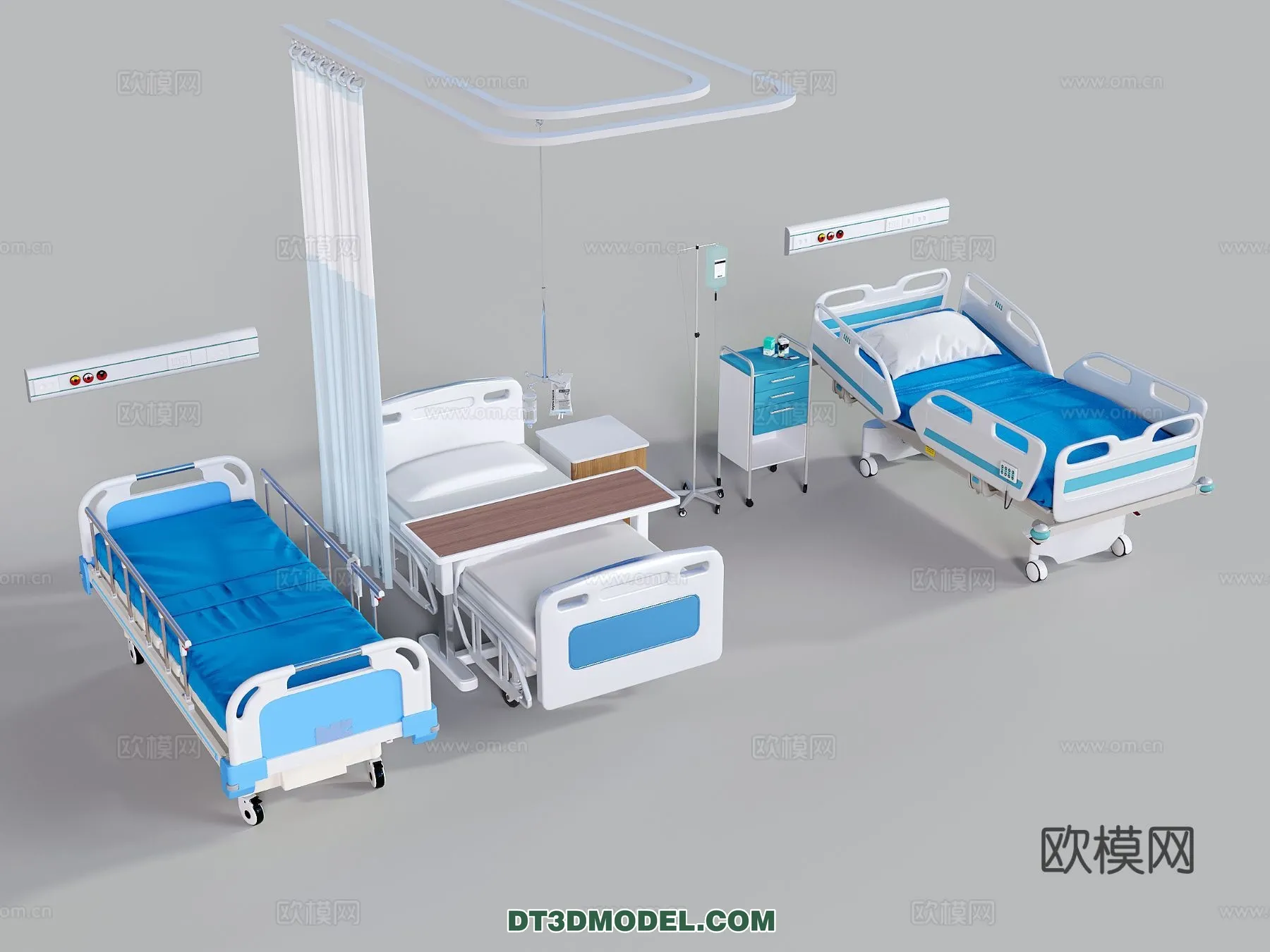 HOSPITAL CLINIC - 3D Model For Interior Design - 11393