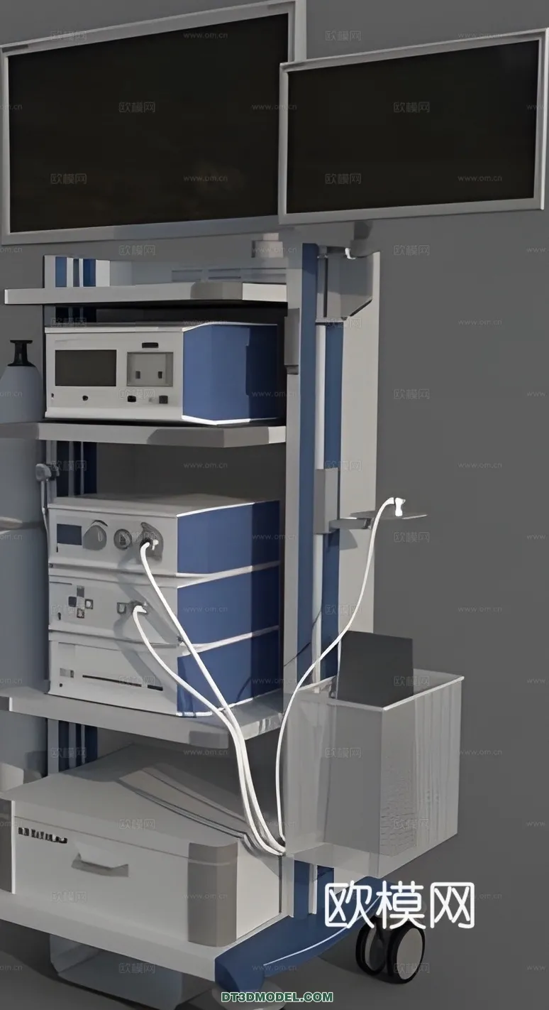 HOSPITAL CLINIC - 3D Model For Interior Design - 11402