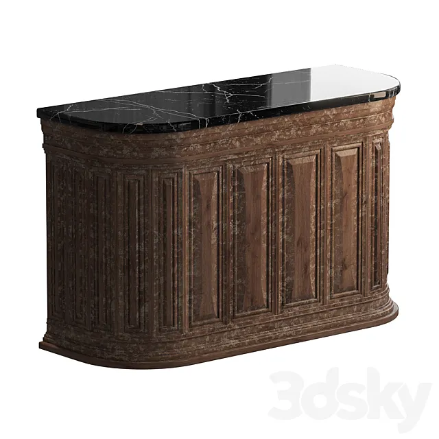 Hostess station for restaurant. cafe 3DModel