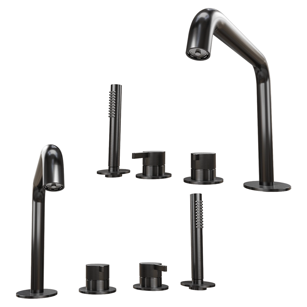 Hotbath srl - Bathtub mixer AC073 3D Model