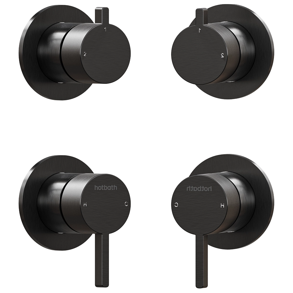 Hotbath srl - Concealed mixer AC129 3D Model