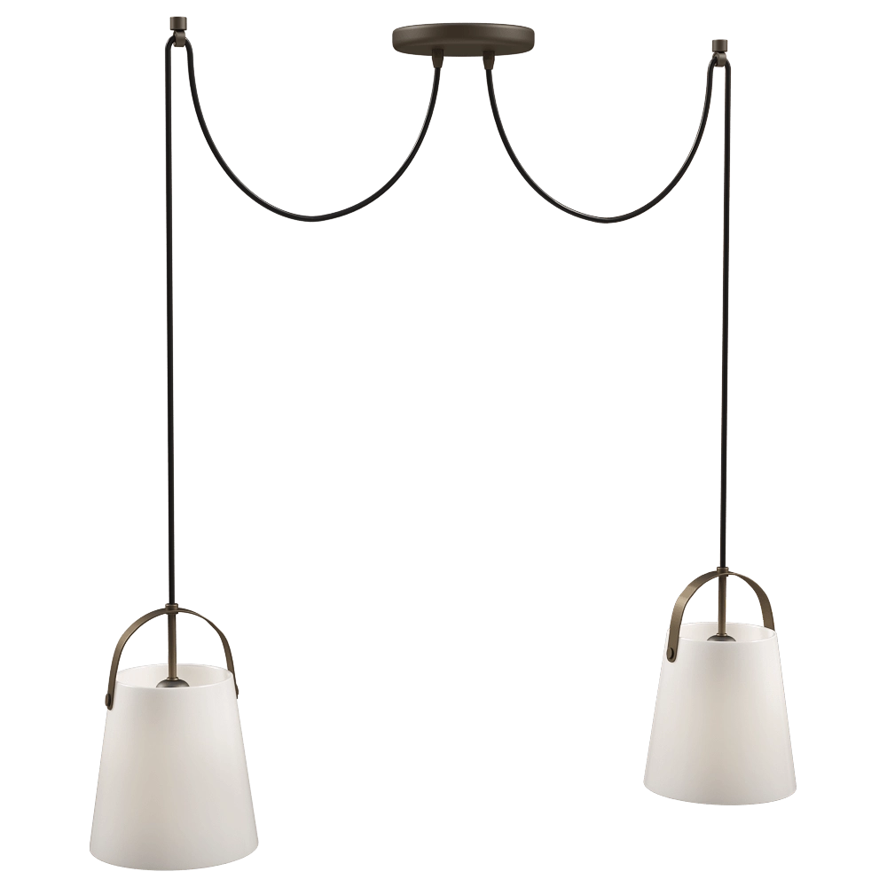 Hotbath srl - Pendant lamp Bell 287.10.ONB 3D Model