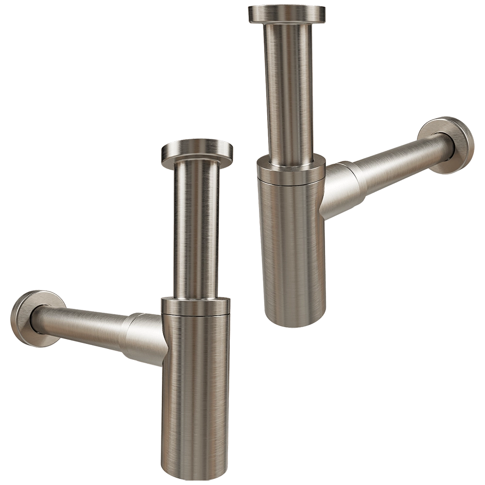 Hotbath srl - Washbasin trap AR035 3D Model