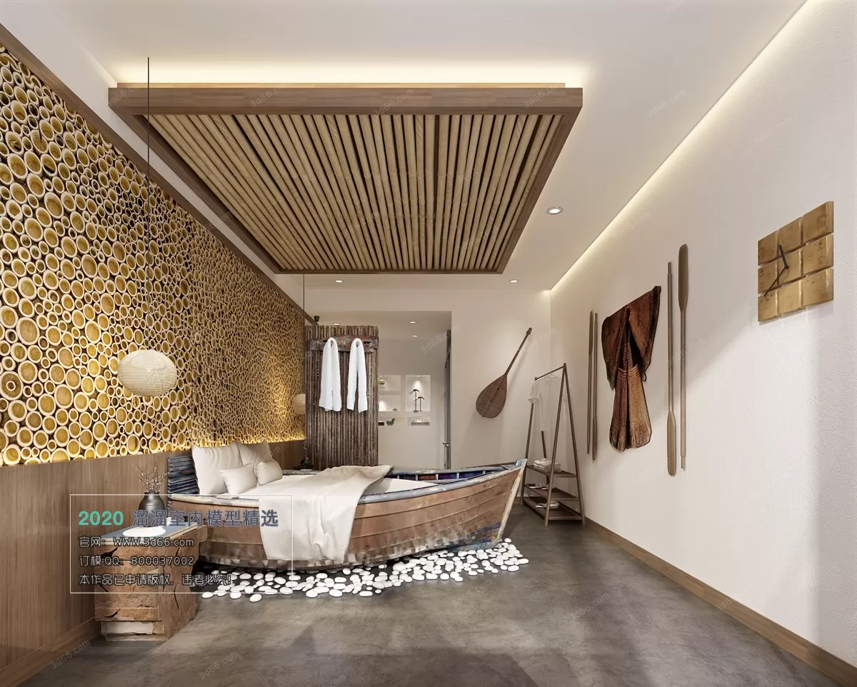 HOTEL SUITE 3D MODEL - 3D MODELS - 3DSKY FREE MODELS