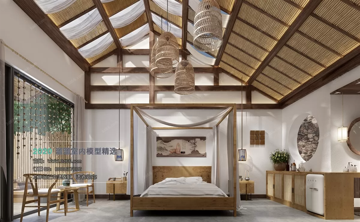 HOTEL SUITE 3D MODEL - 3D MODELS - 3DSKY FREE MODELS